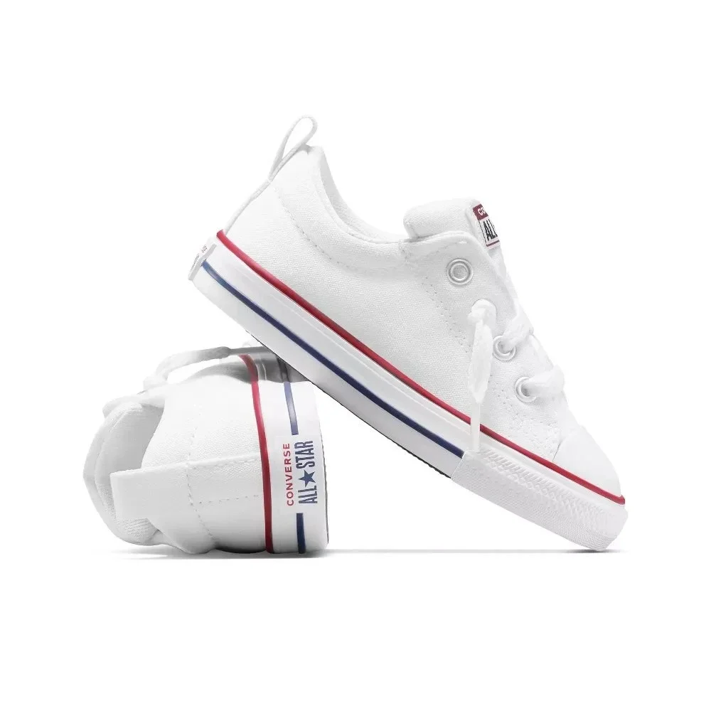 Converse Toddler Street Ox Low Top Sneakers – White Size 10T (NWT)